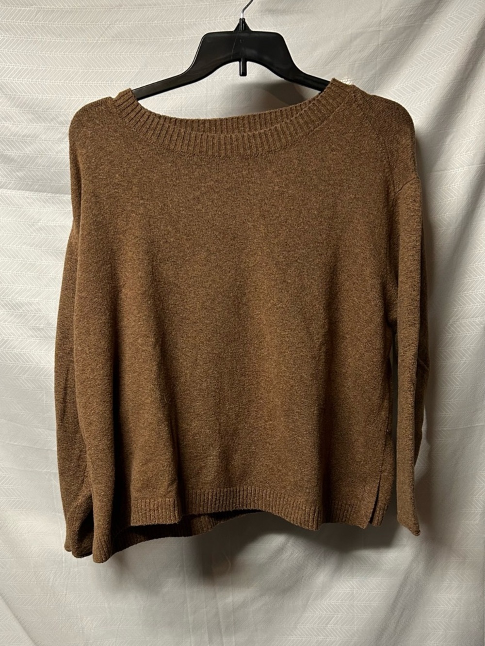 J. Jill Chestnut Brown Crewneck Sweater